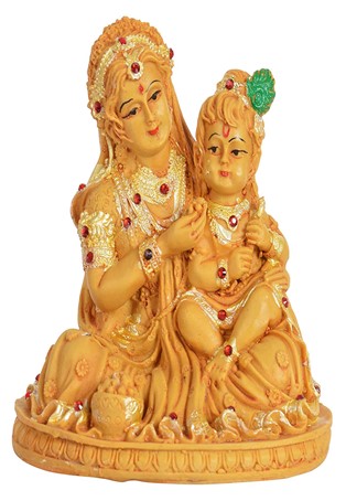 lord krishna with yashoda maiya