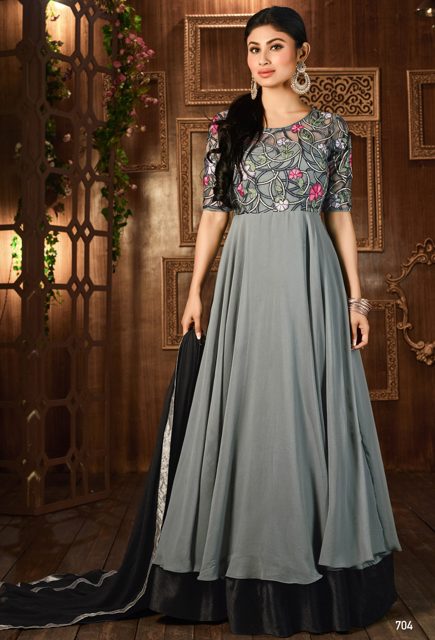 mouni roy anarkali suit