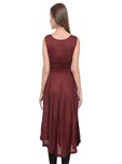 maroon rayon kurti