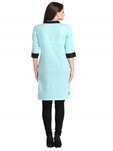 green rayon kurti