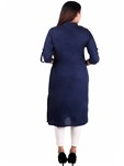 navy rayon kurtis